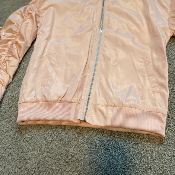 ELLISON pink bomber jacket with bows - Picture 4 of 10
